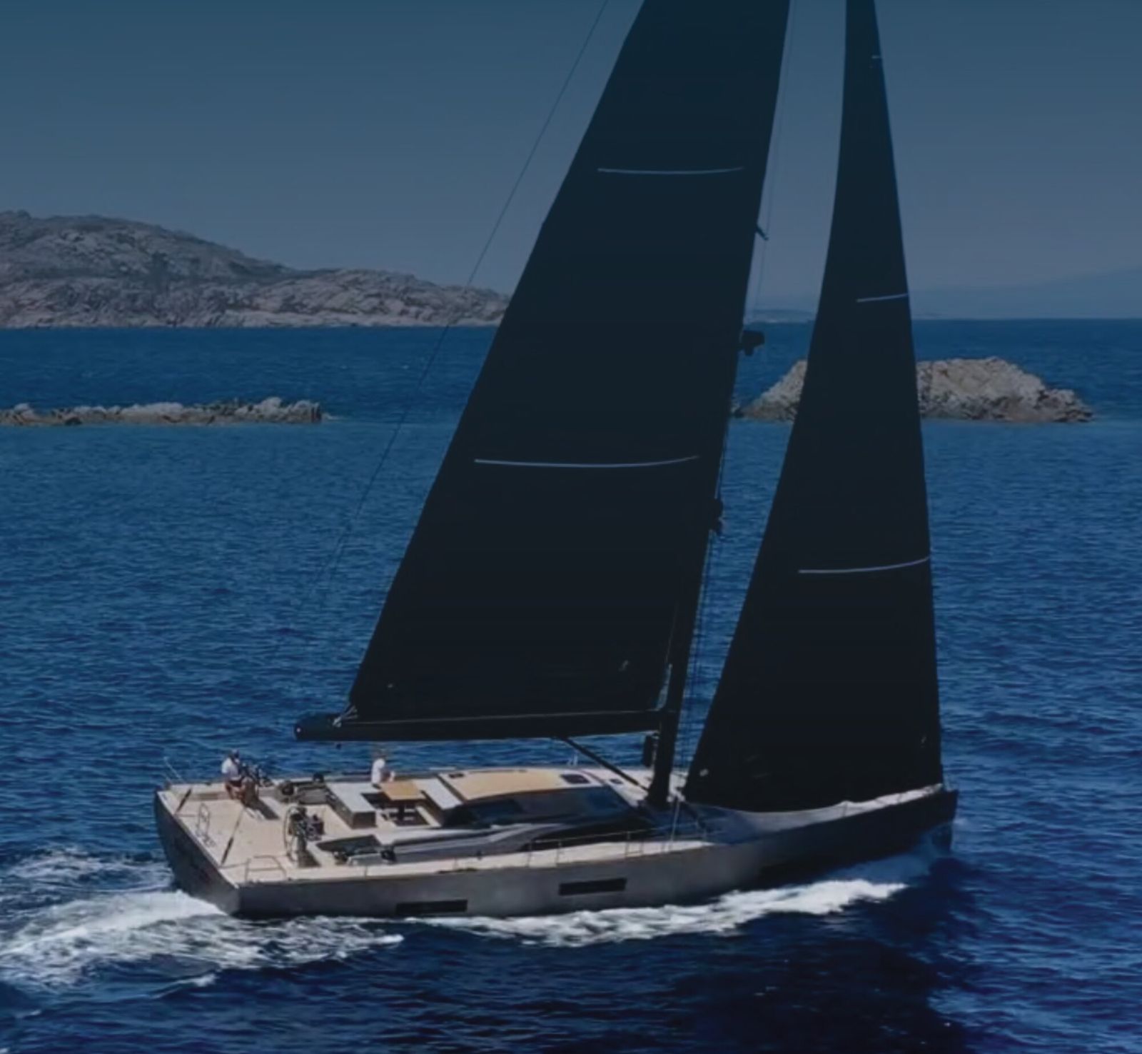 Yacht a vela sull'Adriatico